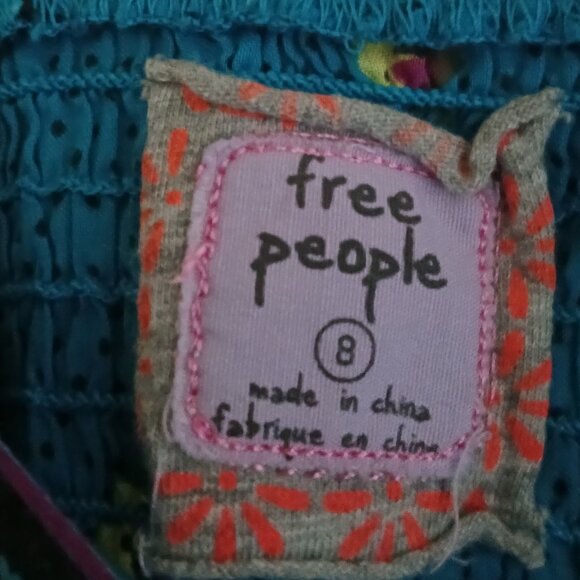 Free People Top Tunic Size 8 - Picture 3 of 4